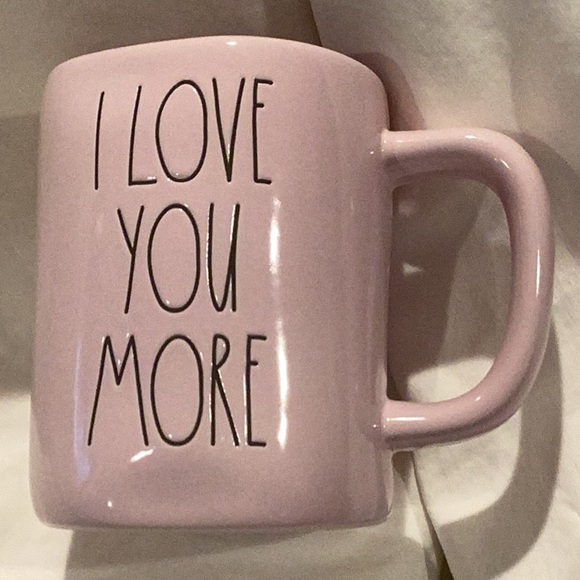Rae Dunn Other - Rae Dunn Valentine I Love You More mug